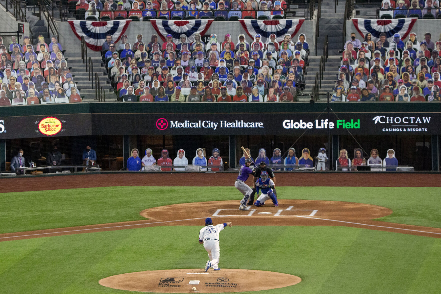 Rangers vs Rockies